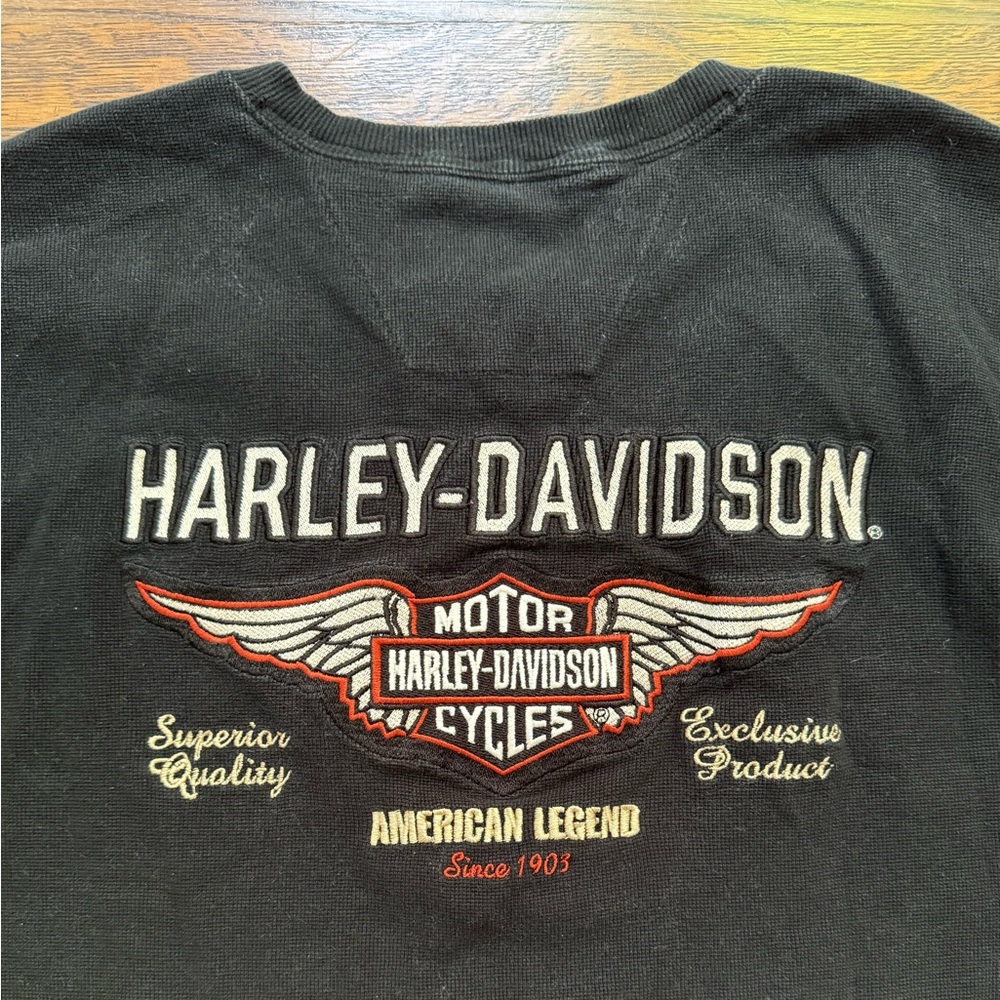 Vintage Harley Davidson Long Sleeve Shirt